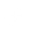 An illustration of a house with leaves on top.