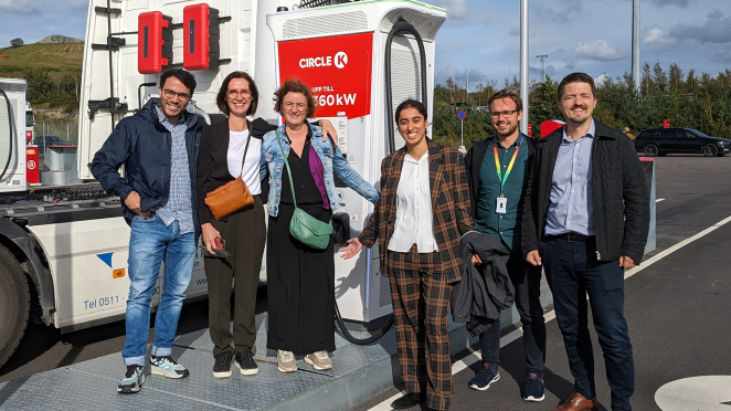 Project partners at Vädermotet in Gothenburg.