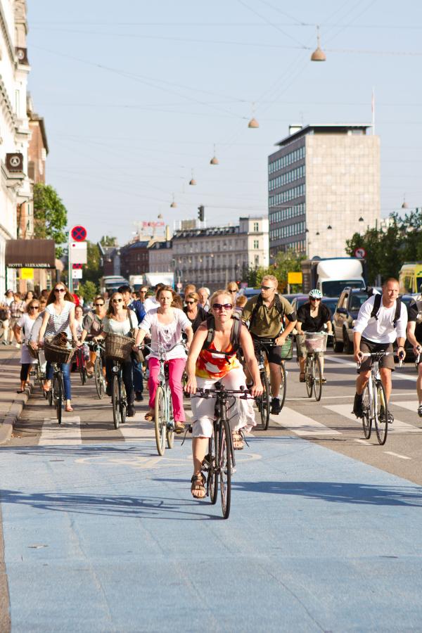 Cycling in the City of Copenhagen 