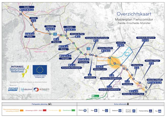 Map of Cycling Highway