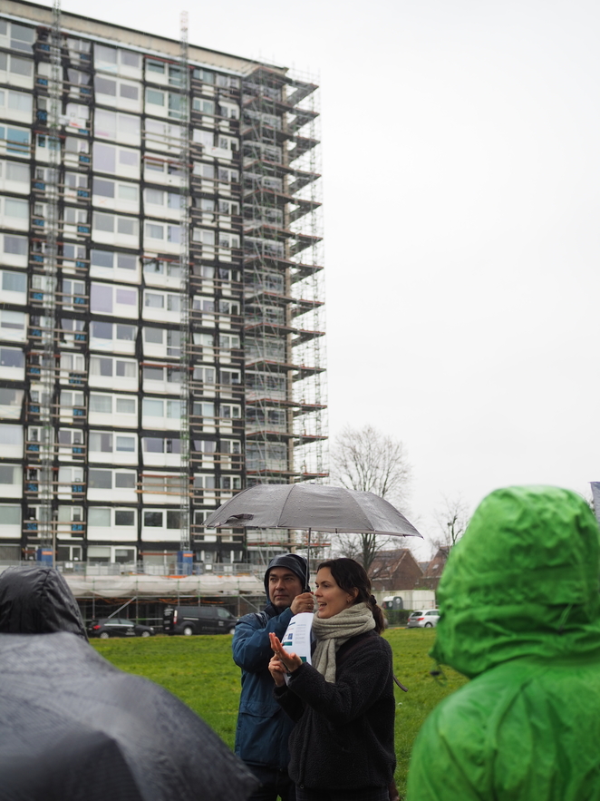 A rainy presentaiton in Antwerp