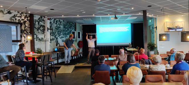 Presentation at meeting in Lauwersoog