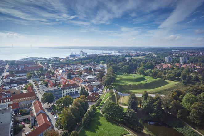 Skyline of Fredericia