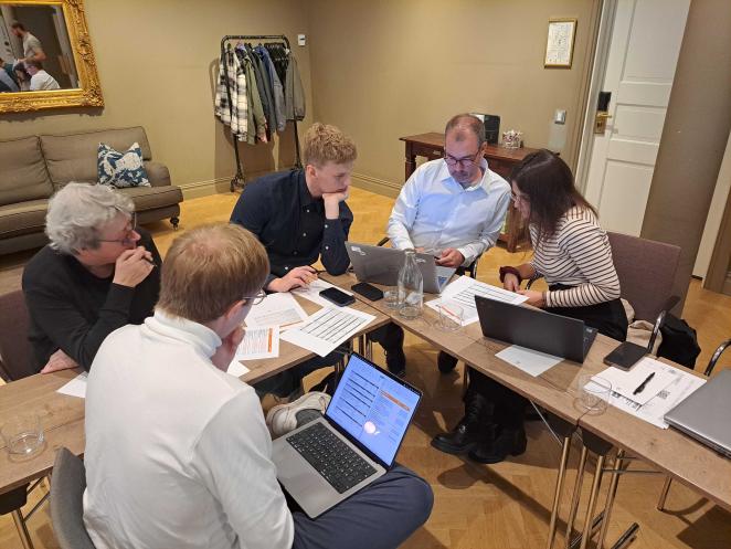 Scenes from COPPER partner meeting in Varberg