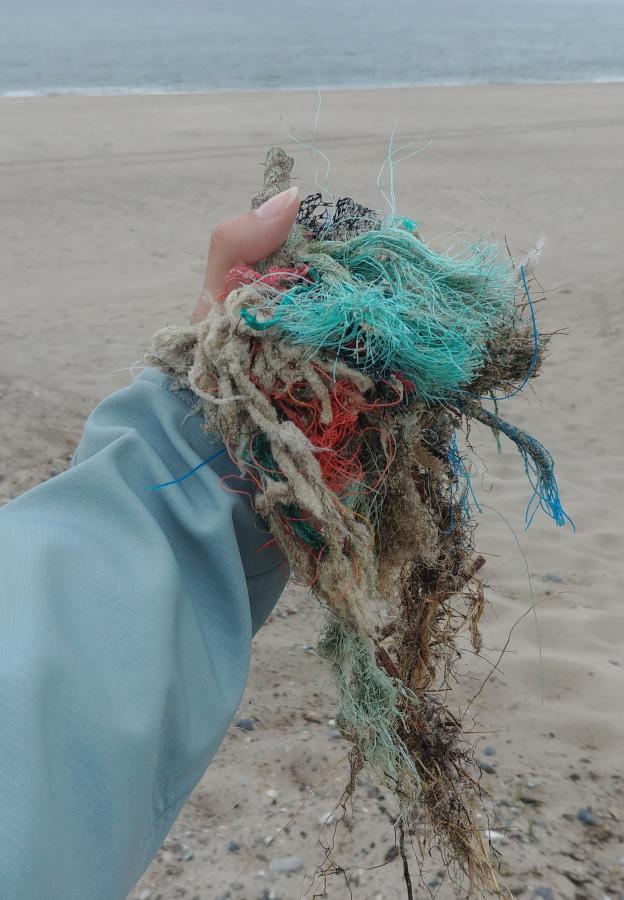 beach litter DK