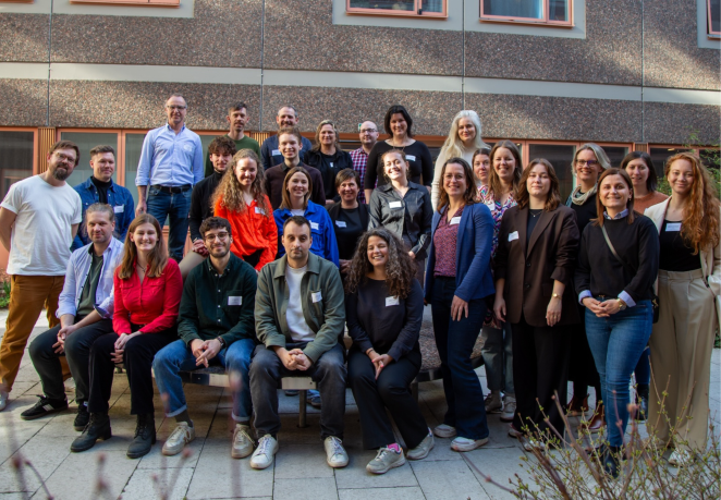 Group photo of Digital Kiosks partners in Gothenburg