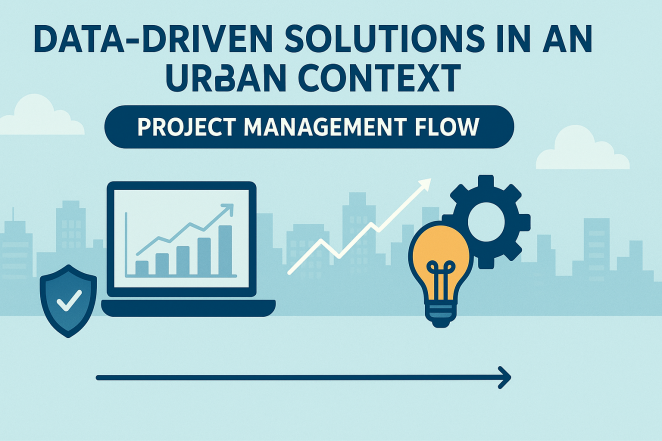 Data-driven solutions in an urban context: project management flow
