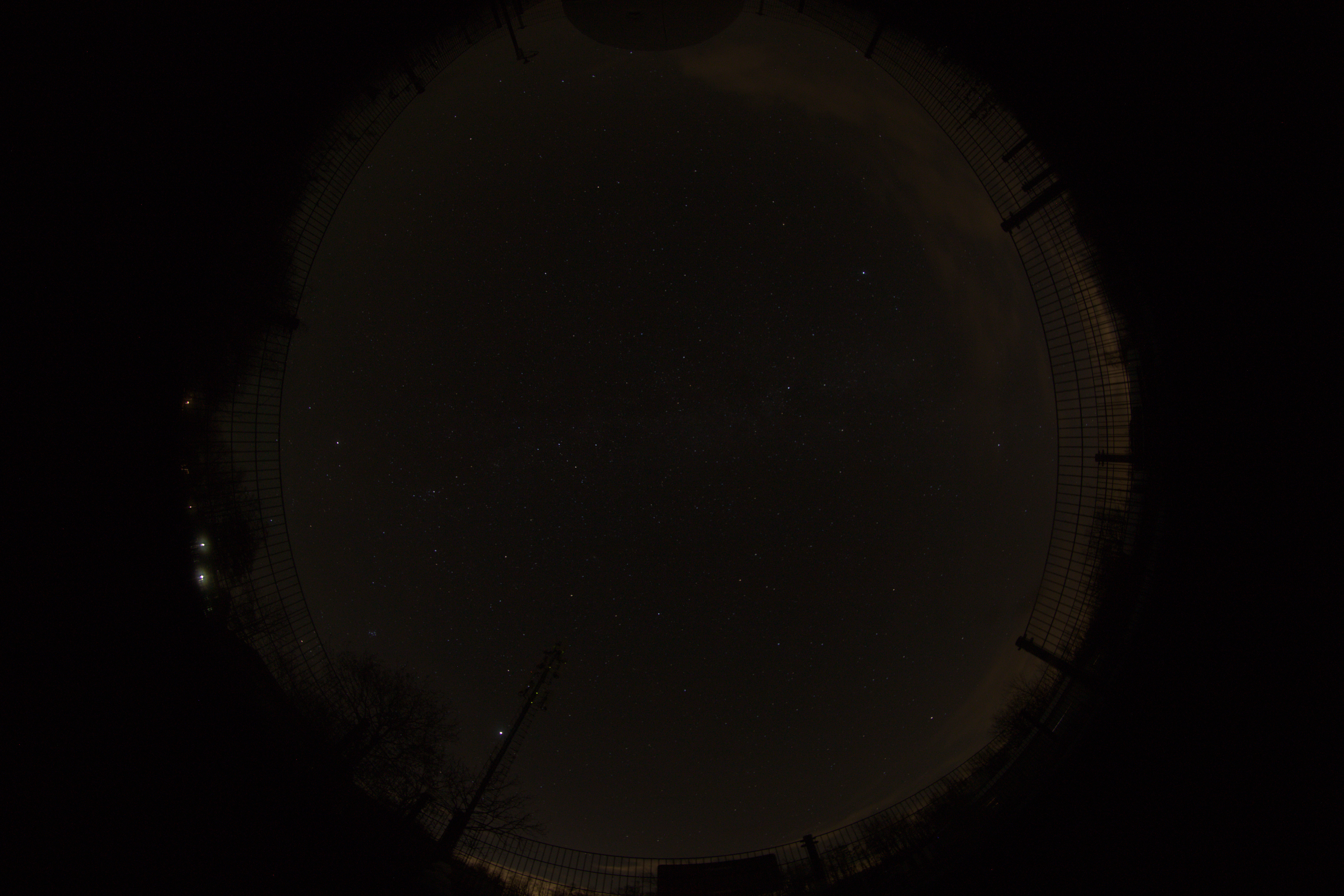 All Sky view for the Dark Sky Park Lauwersmeer