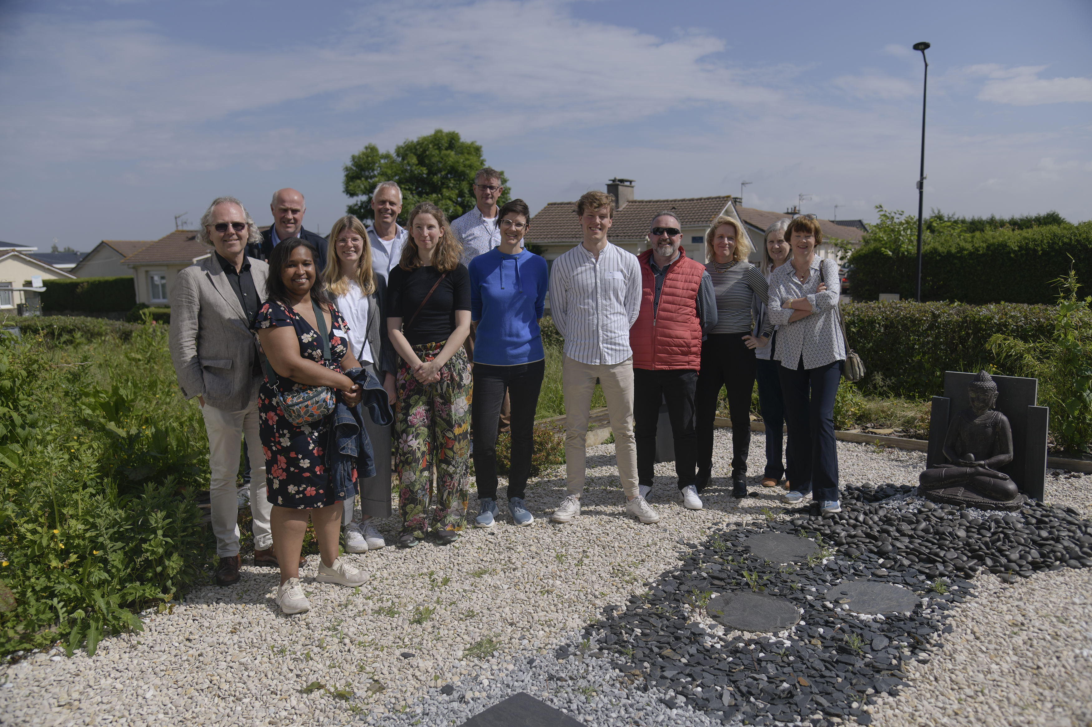 Visit of community garden