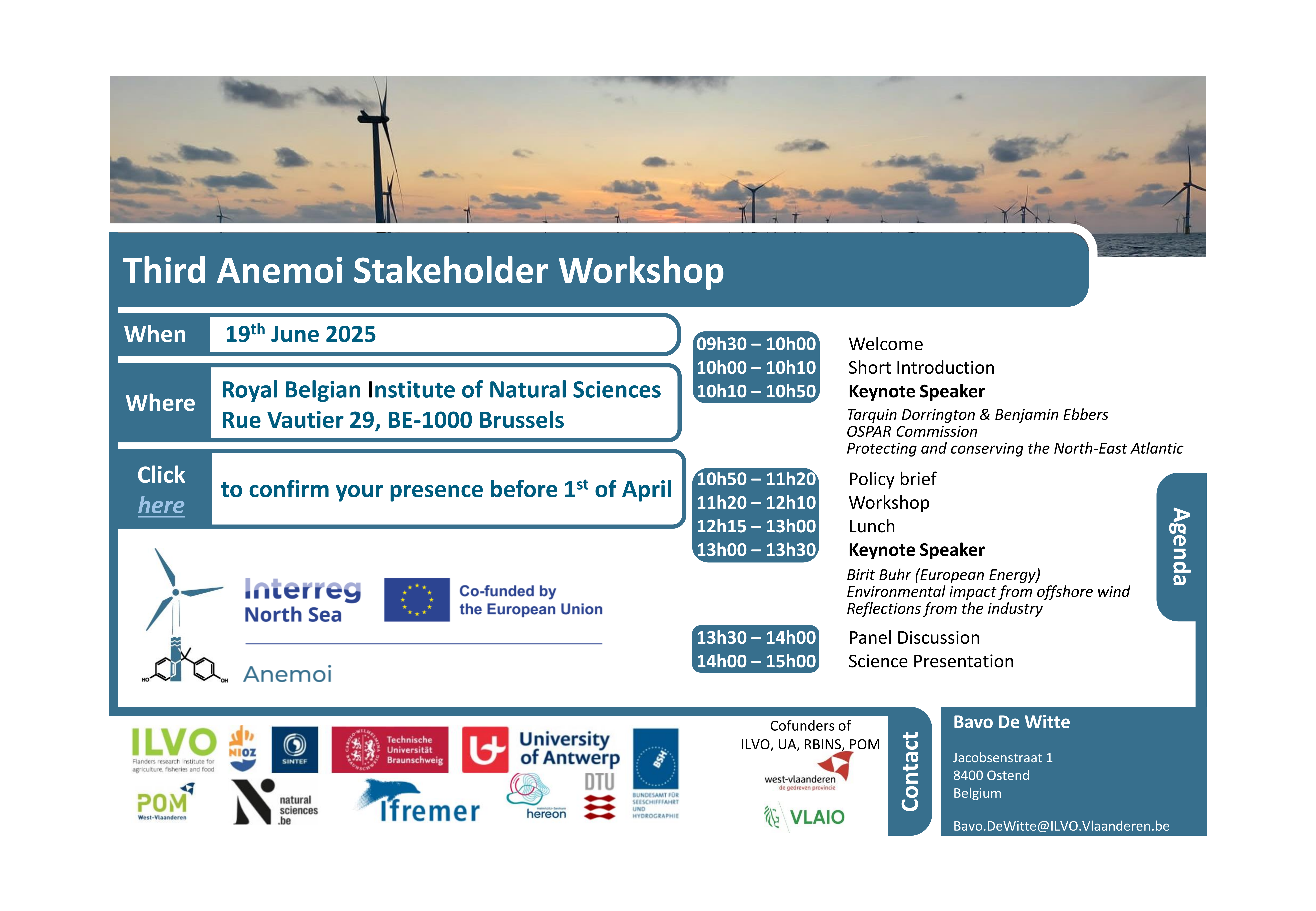 Invitation third stakeholder event 2025