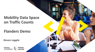 Figure 2: Mobility Data Space on Traffic Counts, Flanders Demo