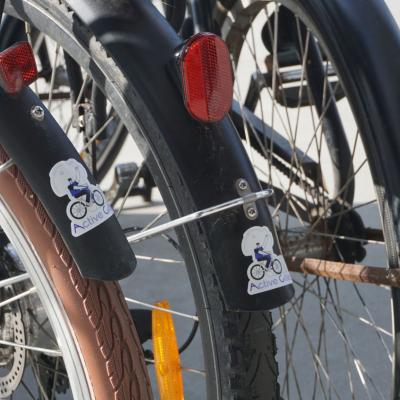 Active Cities stickers on show in Aarhus!