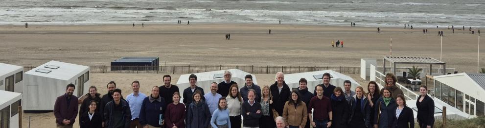 DEMASK team at the kickoff meeting at Zandvoort beach