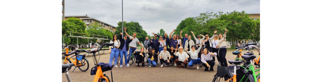 SMALL consortium cycling in Amsterdam