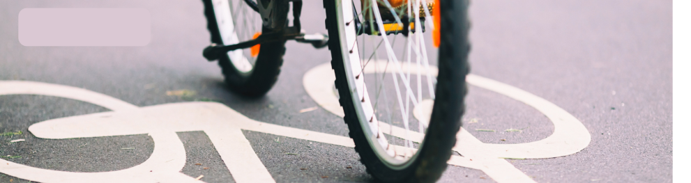 bike on bike path