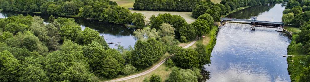 Das Emsland von oben – Ems bei F - Emsland Tourismus GmbH